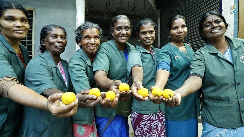 Eleven Kerala women bought a $3 lottery ticket and won $1.2 million ((c) Arun Chandrabose, Twitter)