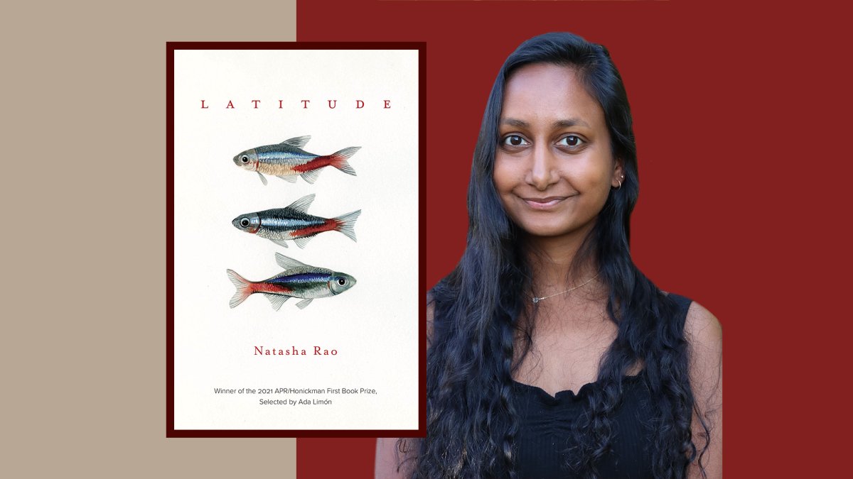 Natasha Rao's debut poetry collection "Latitude"