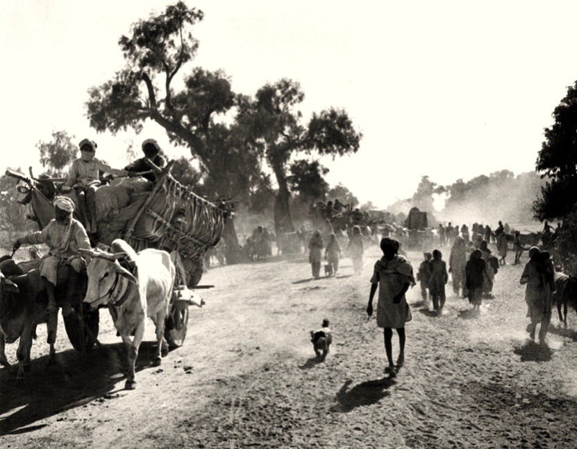 A refugee at Balloki, Punjab during partition. (Wikimedia)