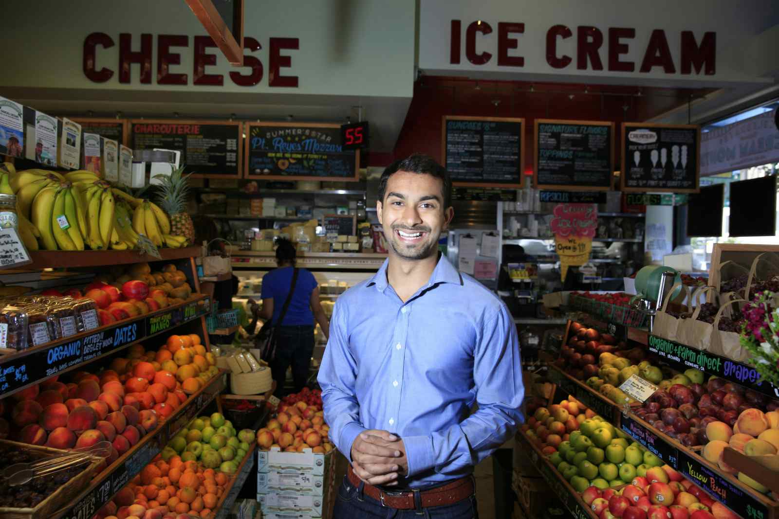 Instacart founder and CEO Apoorva Mehta, stands in the Bi-Rite Market on Divisadero Street on Thursday, July 24, 2014 in San Francisco (Lea Suzuki/The San Francisco Chronicle via Getty Images)