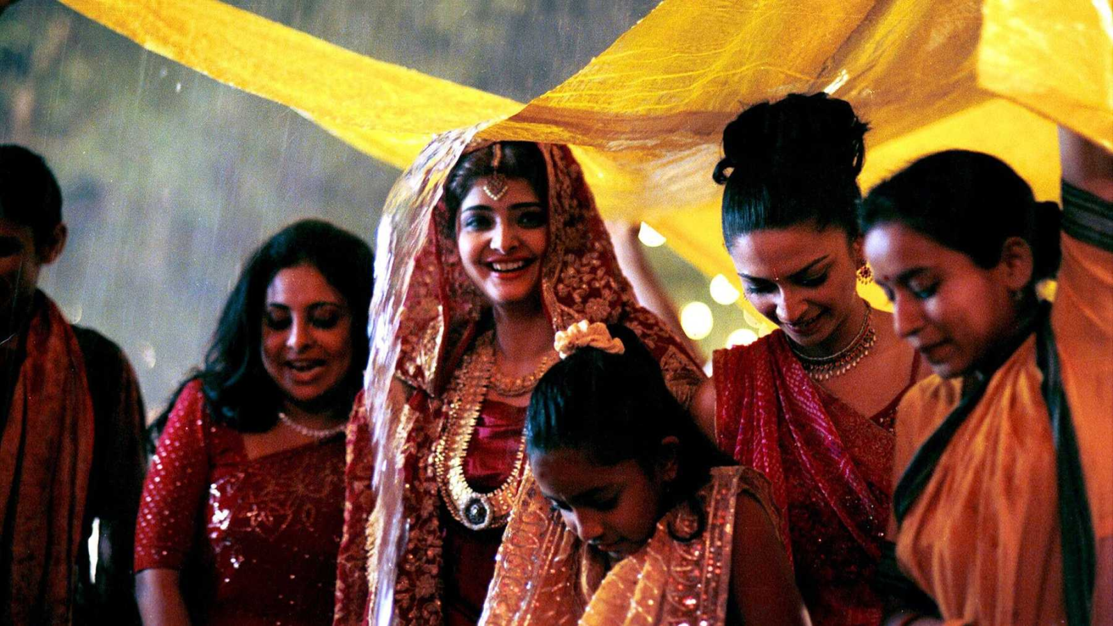 Aditi (Vasundhara Das) on her wedding day (Monsoon Wedding) 