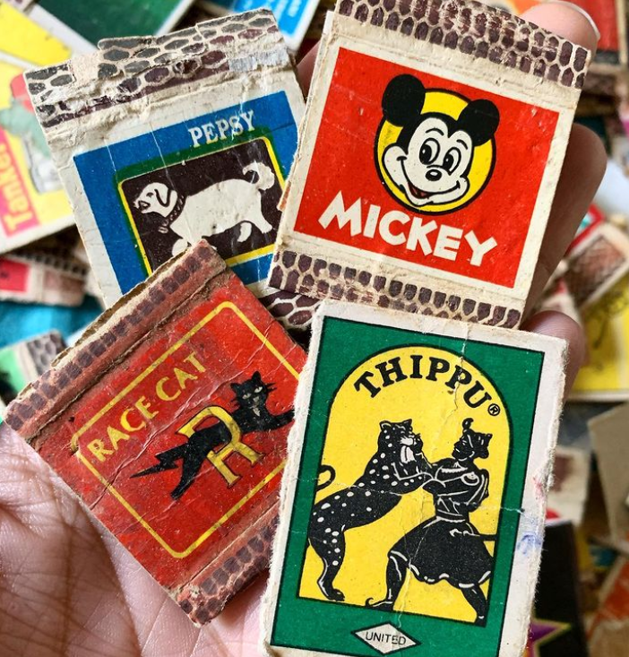 Indian matchboxes (Courtesy of Art on a Box)