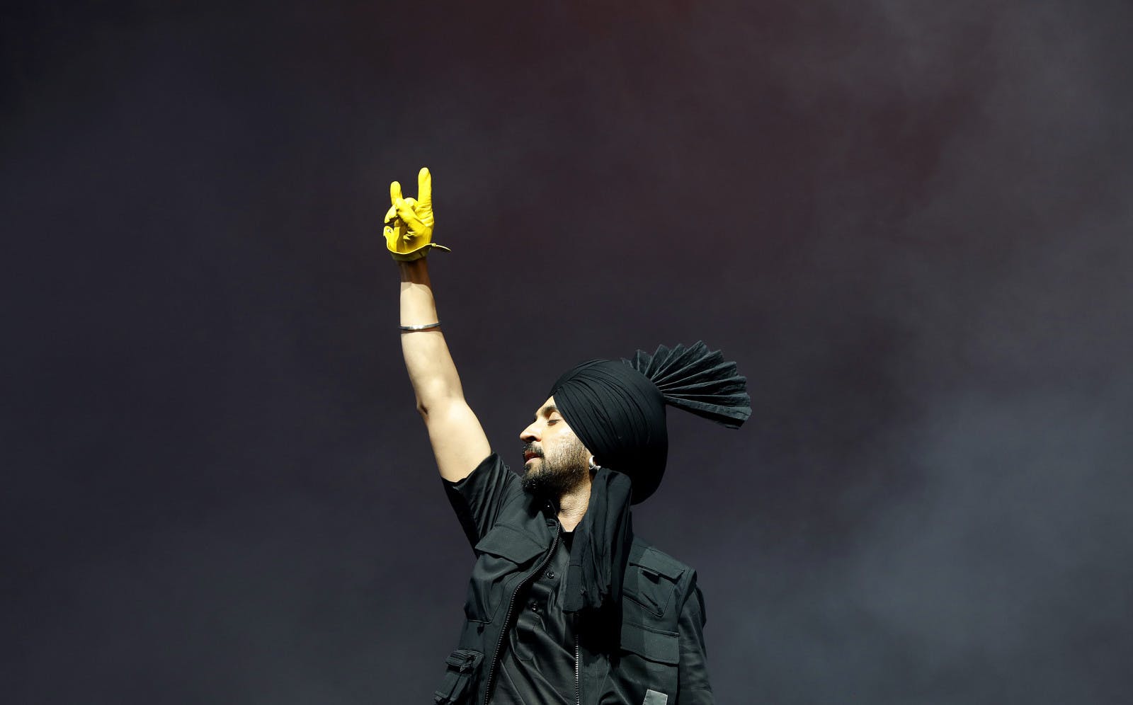 Diljit Dosanjh performs at Coachella weekend one on April 15, 2023 (Christina House / Los Angeles Times via Getty Images)