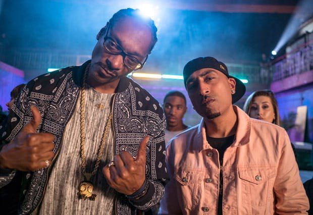 Snoop Dogg with Indian rapper Dr. Zeus. (Snoop Dogg)