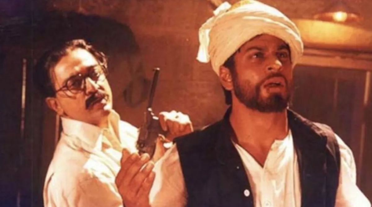 Kamal Haasan and Shah Rukh Khan in "Hey Ram" (2000)