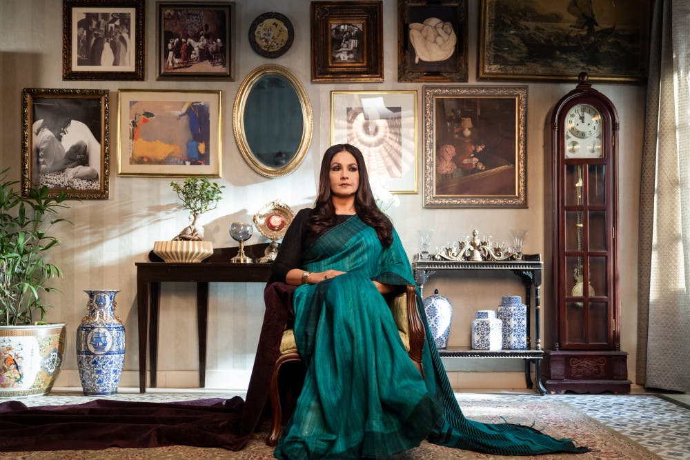 Pooja Bhatt as Rani in "Bombay Begums" (Netflix)